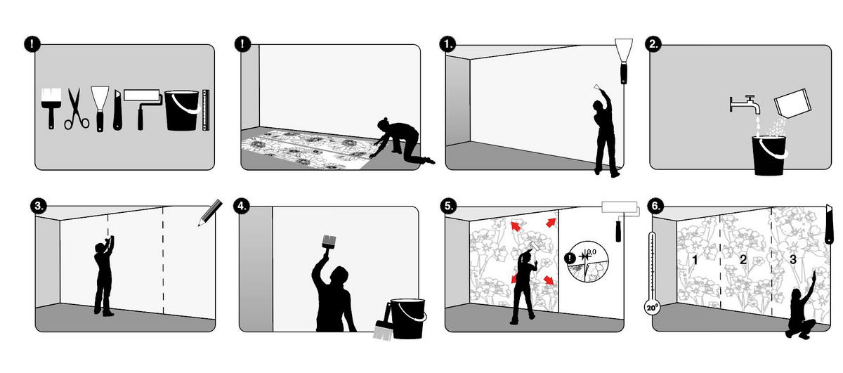 VLIESTAPETE  - Goldfarben/Grün, Design, Papier (300/250cm) - Komar