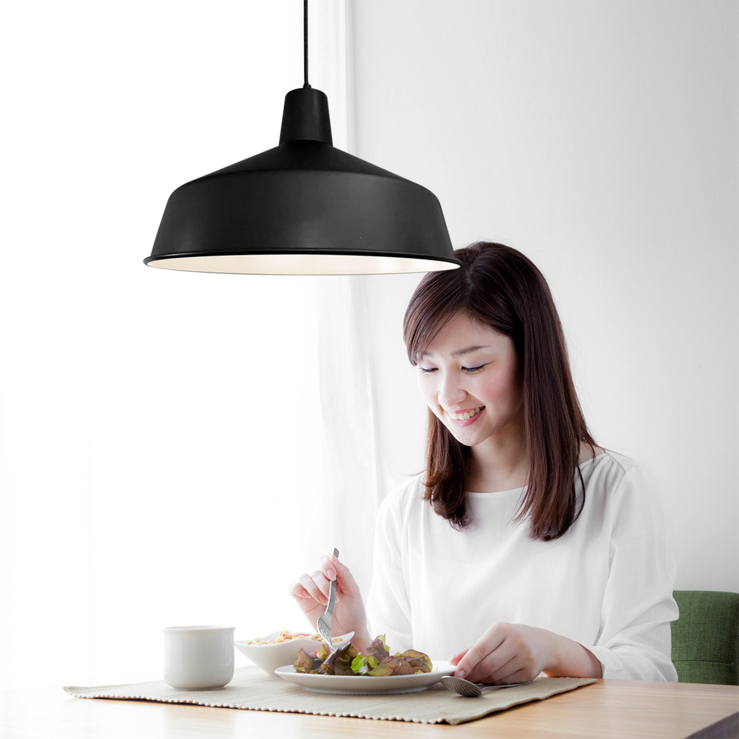 PENDELLEUCHTE 40/35/40 cm  - Schwarz, Trend, Metall (40/35/40cm)