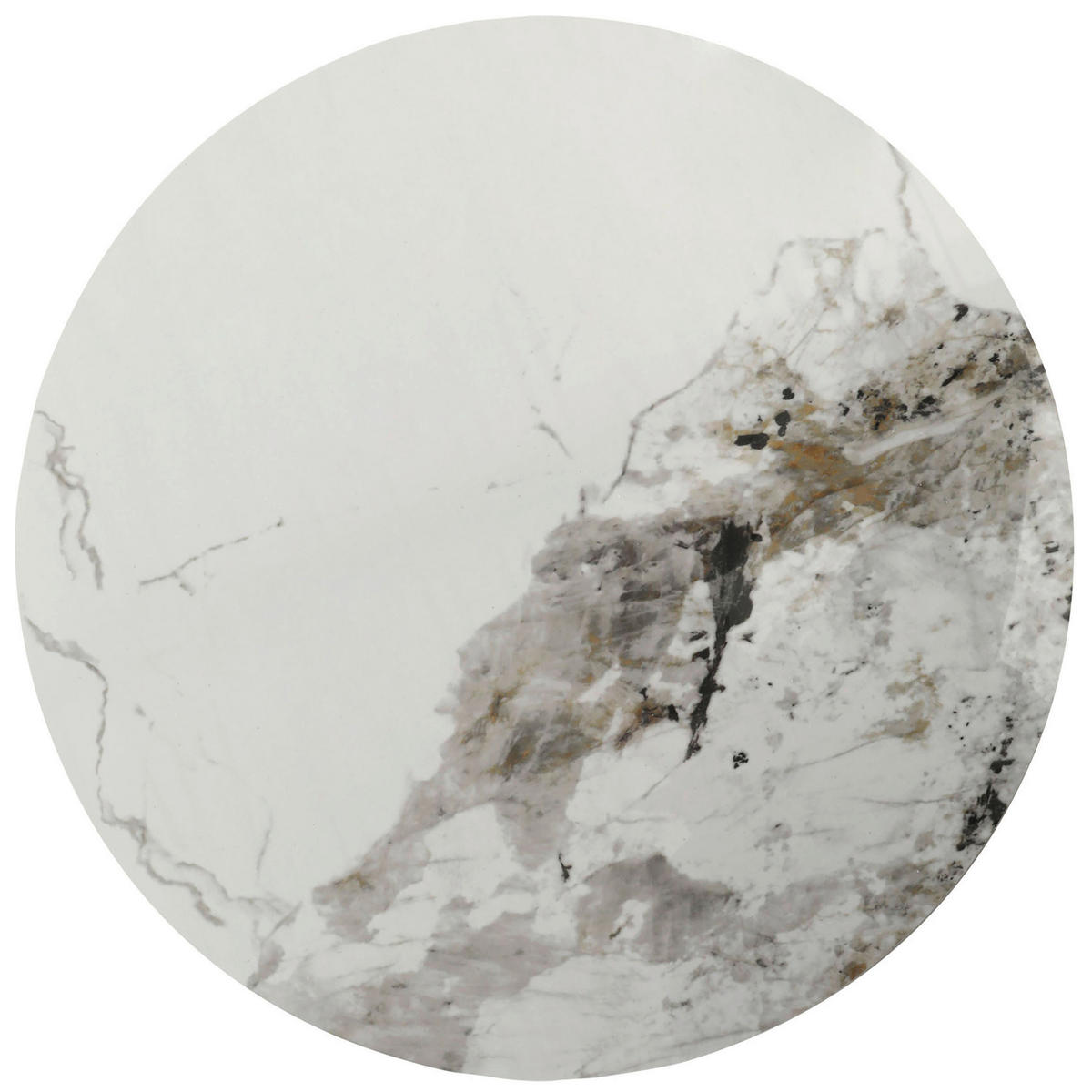 SOFFBORD i keramik 50/46 cm  - vit, Design, metall/keramik (50/46cm) - Belluti