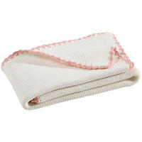 SCHMUSEDECKE  70/90 cm  - Rosa/Weiß, Trend, Textil (70/90cm) - My Baby Lou