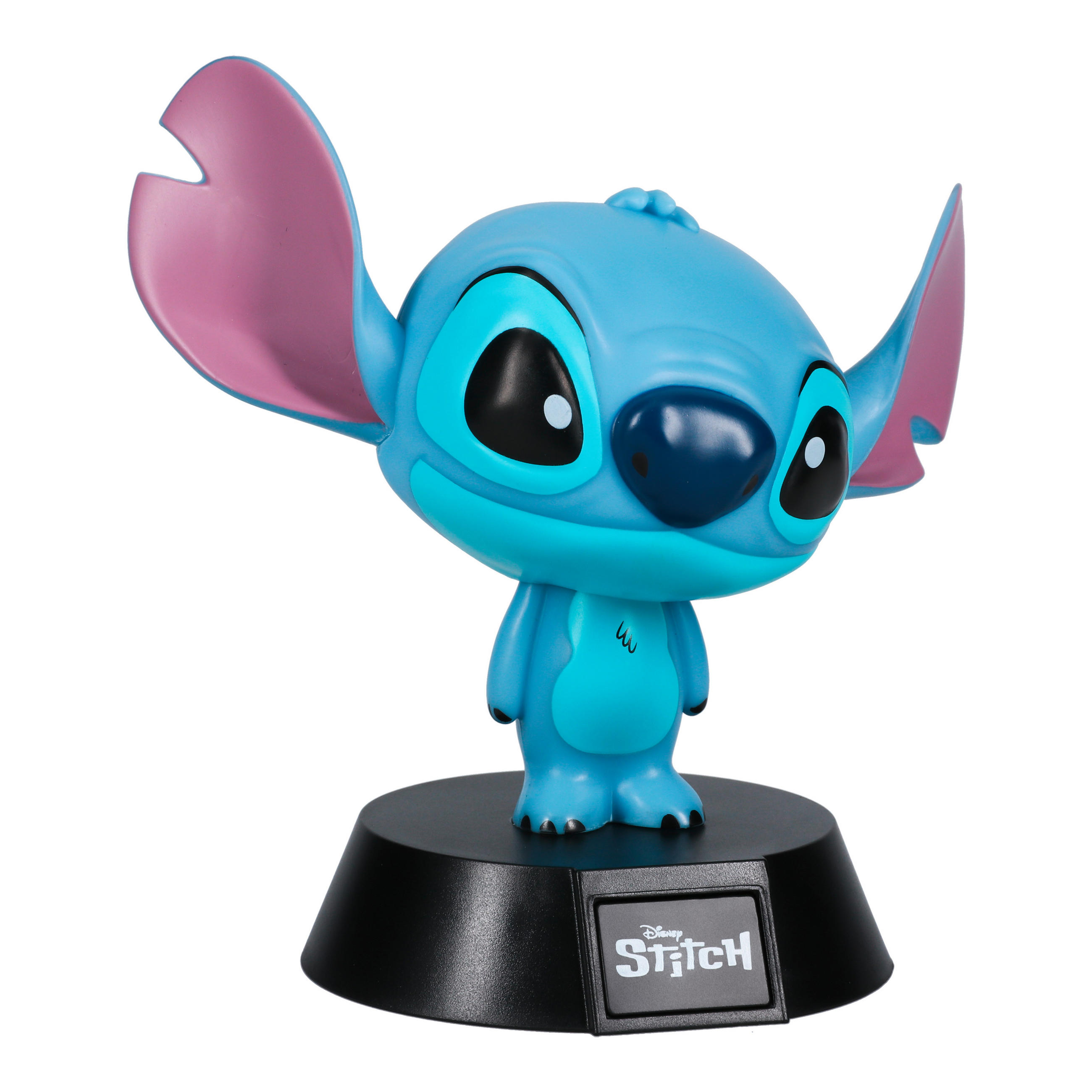 LED-DEKOLEUCHTE Stitch 7.7/10.8/7.7 cm - Blau/Multicolor, Basics, Kunststoff (7.7/10.8/7.7cm) - Disney