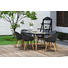 GARTENTISCH 180/95/75 cm - Naturfarben/Grau, Design, Holz/Kunststoff (180/95/75cm) - Amatio GARTENTISCH 180/95/75 cm - Naturfarben/Grau, Design, Holz/Kunststoff (180/95/75cm) - Amatio