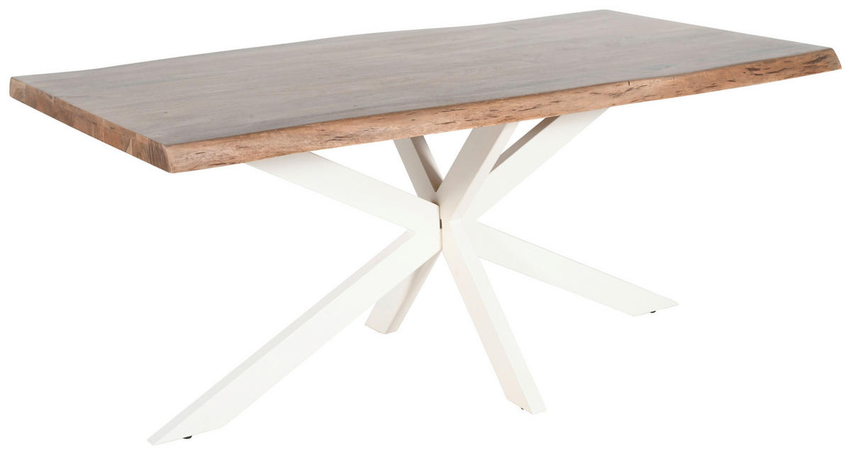 TISCHPLATTE Akazie Akaziefarben  - Akaziefarben, Design, Holz (200/100/5,5cm) - Landscape
