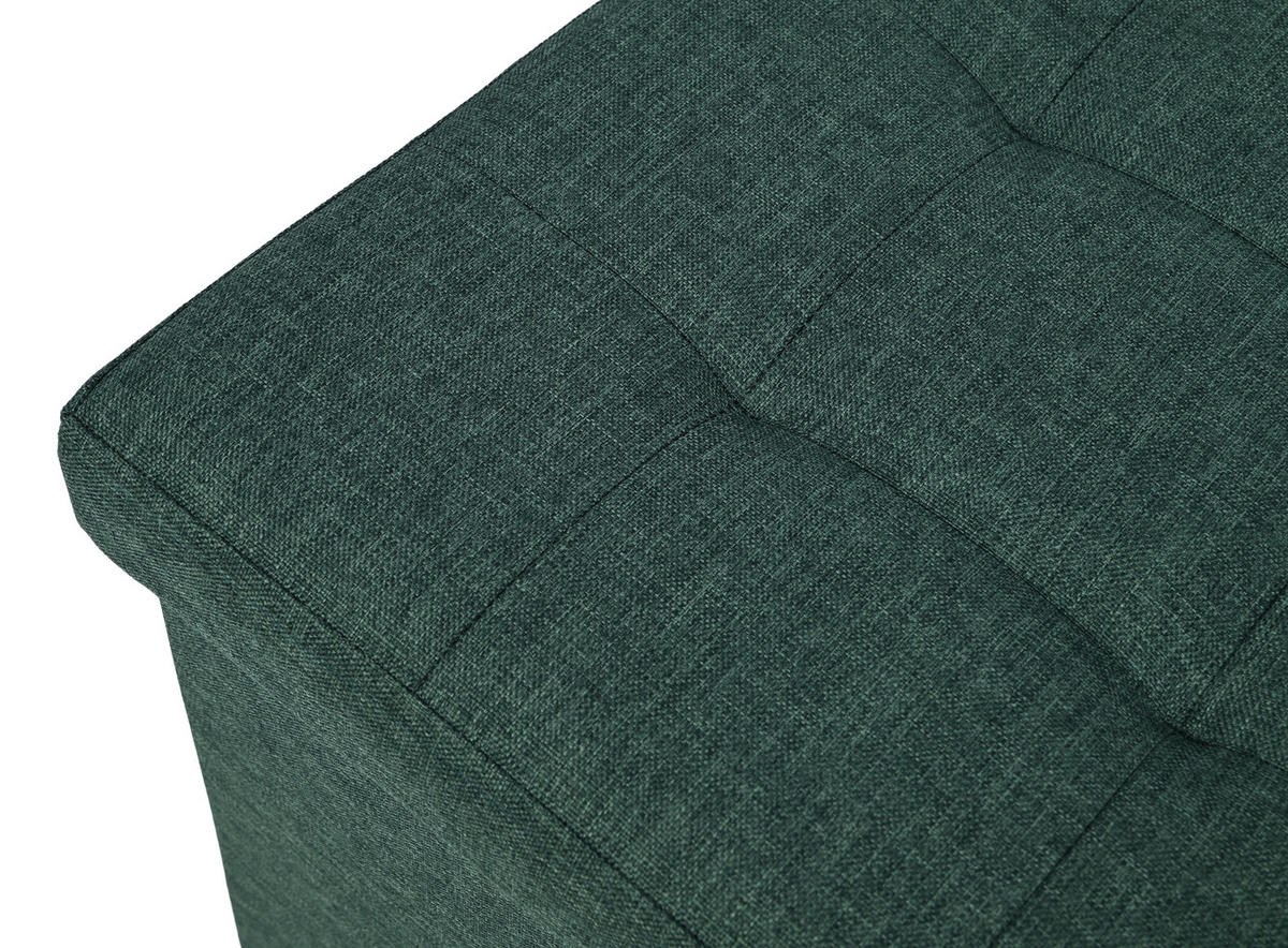 SITZBOX Textil, Holzwerkstoff Grün  - Grün, Design, Holzwerkstoff/Textil (38/38/38cm) - Carryhome