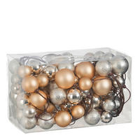 GIRLANDA - krem barve, Basics, umetna masa (180/10/10cm)