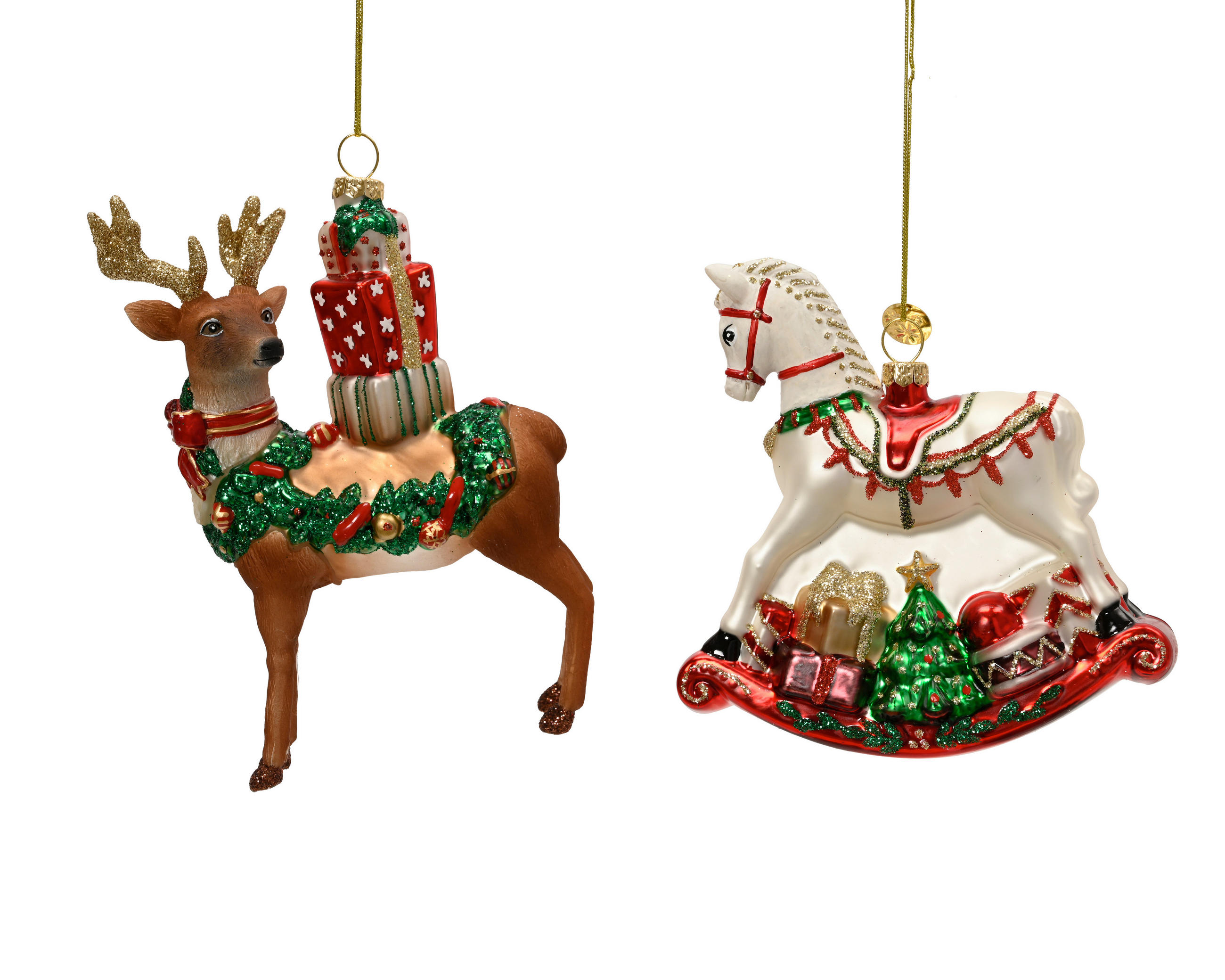 CHRISTBAUMKUGEL  - Multicolor, Basics, Glas (10.3/5.6/15cm)