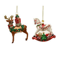 CHRISTBAUMKUGEL  - Multicolor, Basics, Glas (10.3/5.6/15cm)