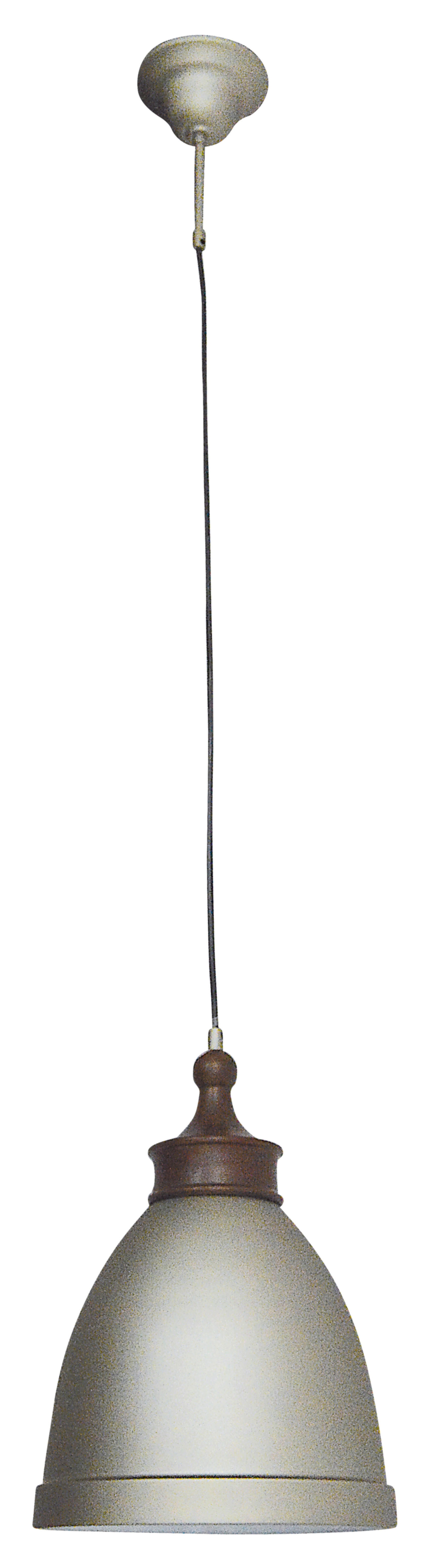 HÄNGELEUCHTE 25/36,5 cm   - Silberfarben, LIFESTYLE, Metall (25/36,5cm) - Näve
