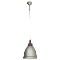 HÄNGELEUCHTE 25/36,5 cm   - Silberfarben, LIFESTYLE, Metall (25/36,5cm) - Näve