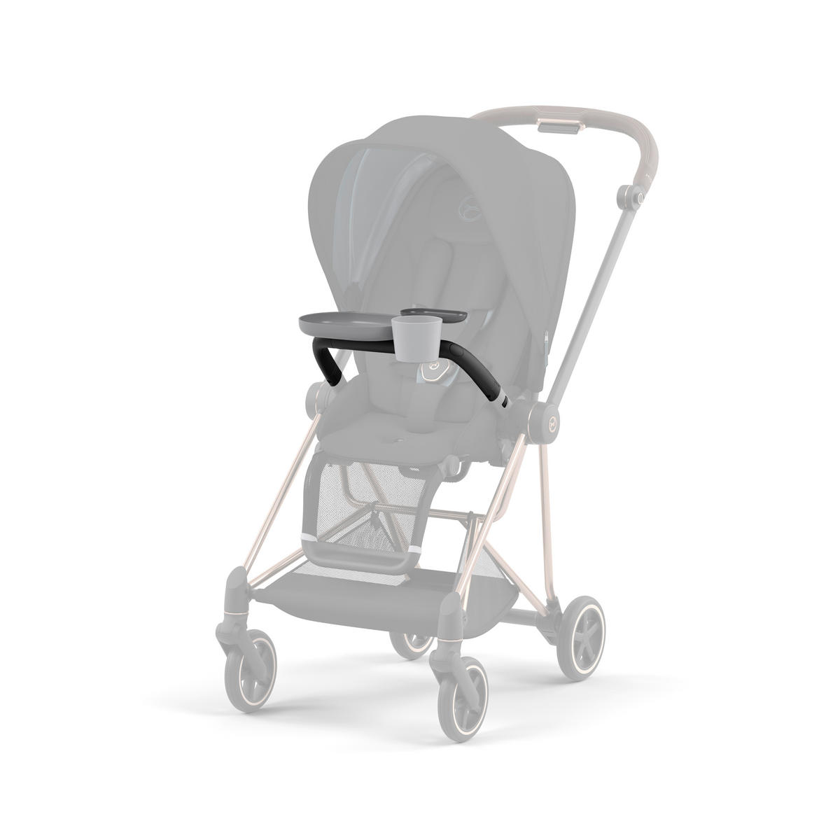 KINDERWAGENAUSSTATTUNG - Schwarz, Basics (35/3,6/7,4cm) - cybex PLATINUM