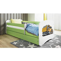 KINDER-/JUNIORBETT - Birkefarben/Weiß, MODERN, Holz/Holzwerkstoff (80/160cm) - MID.YOU