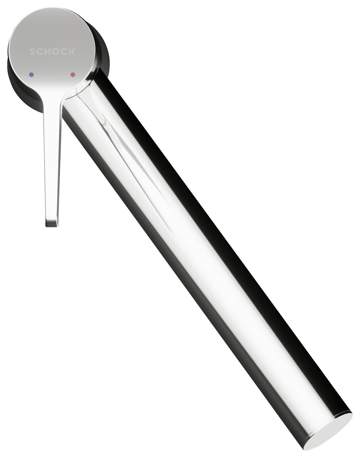KÜCHENARMATUR 554000GNE  - Schwarz, Basics, Stein/Metall (5,2/22,7/19,7cm) - Schock