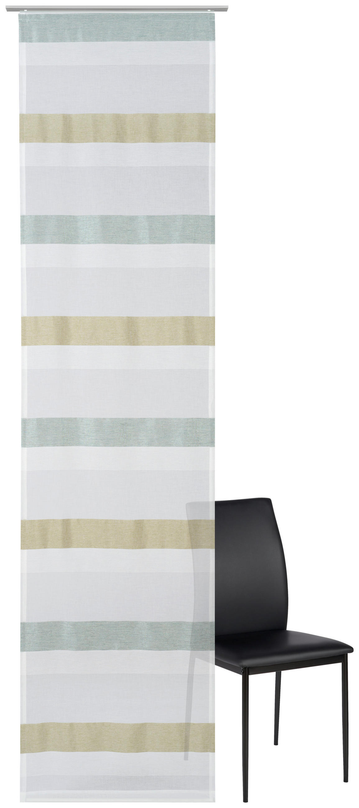 PANELNA ZAVESA   60/245 cm   - zelena, Basics, tekstil (60/245cm) - Novel