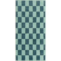 DUSCHTUCH Weekend 70/140 cm  - Petrol/Grün, Basics, Textil (70/140cm) - Cawoe