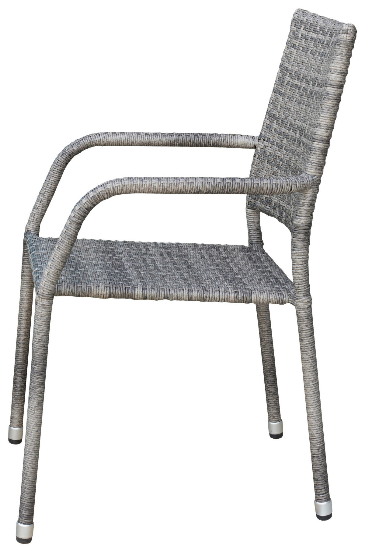 STOHOVATELNÉ KŘESLO, kov, plast - šedá, Moderní, kov/plast (54/87/65cm)