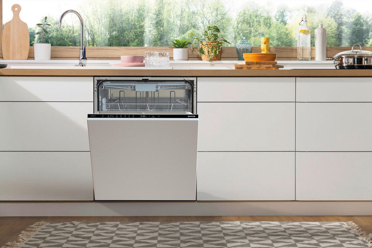 GESCHIRRSPÜLER GV643D90  - Schwarz/Weiß, Basics, Metall (59,8/81,5/55,5cm) - Gorenje