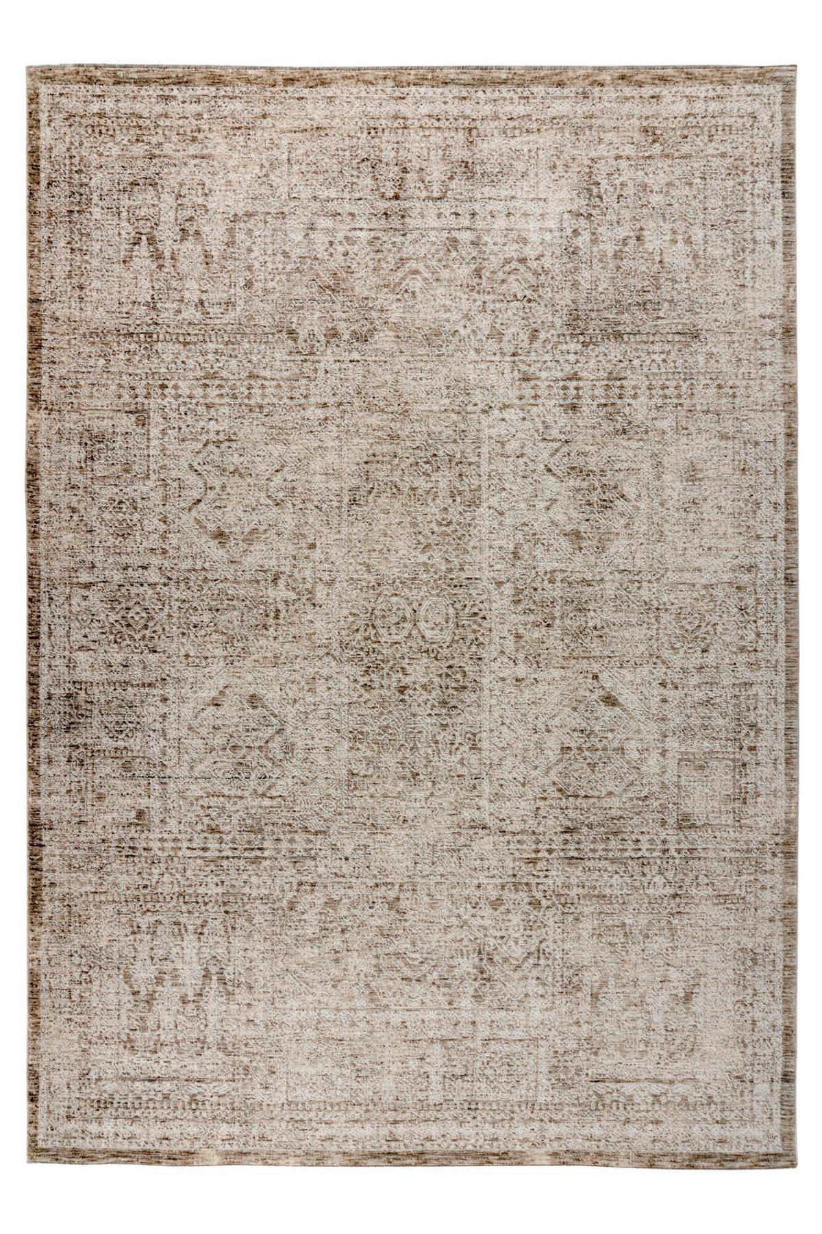 FLACHWEBETEPPICH 80/150 cm Creme rechteckig  - Creme, Basics, Textil (80/150cm) - Kayoom