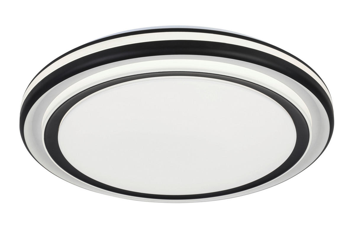 LED SVJETILJKA STROPNA  - bijela/crna, Trend, metal/plastika (65/9cm) - Novel