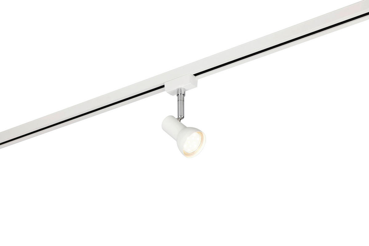 SCHIENENSYSTEM-STRAHLER - Weiss, Konventionell, Metall (14/9/5,5cm) - Trio Leuchten