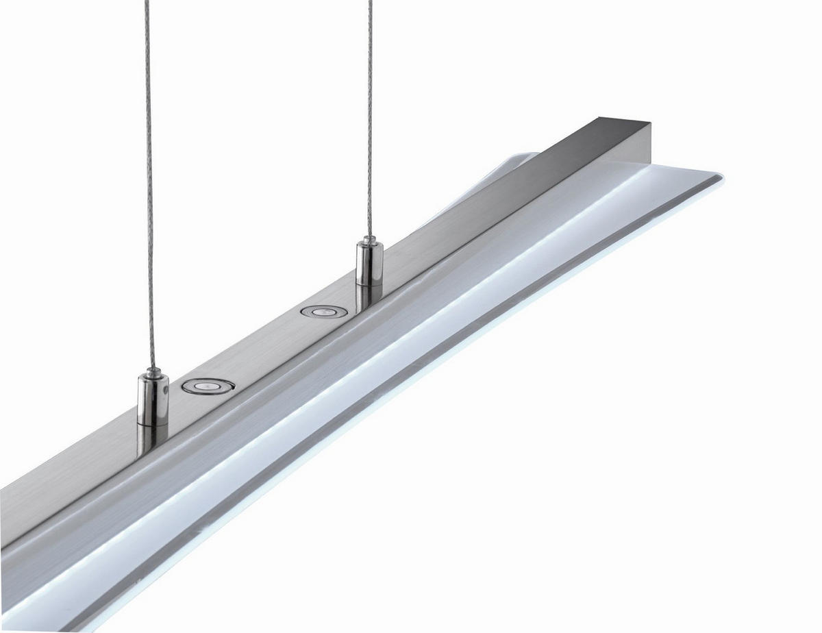 VISEČA LED-SVETILKA  Smash /1800 lm/3000-6500 K/230 V/ - barve niklja/bela, Trend, kovina/steklo (100/150/12cm)