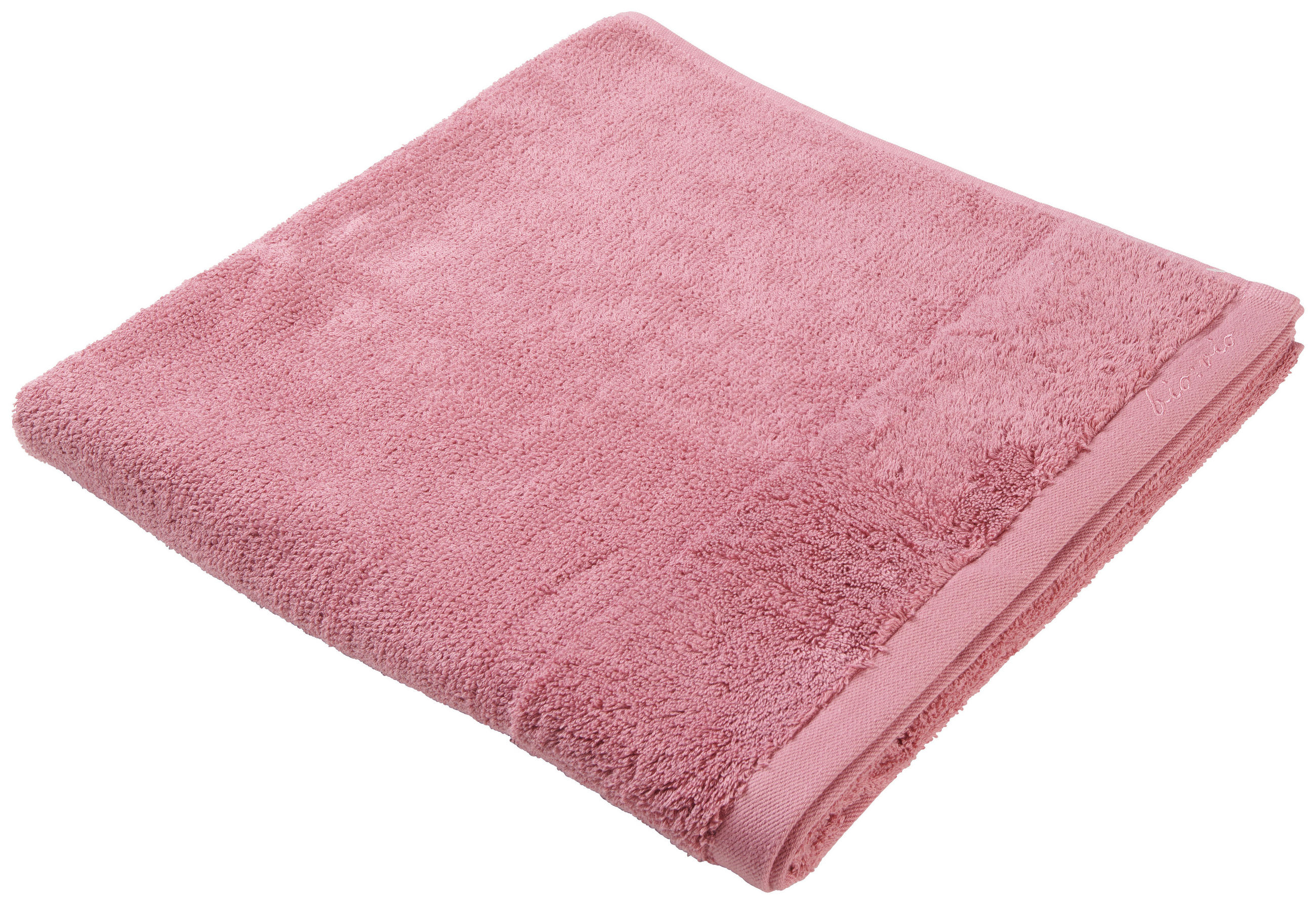 BADETUCH Mauve 90/180 cm - Mauve, Natur, Textil (90/180cm) - Bio:Vio