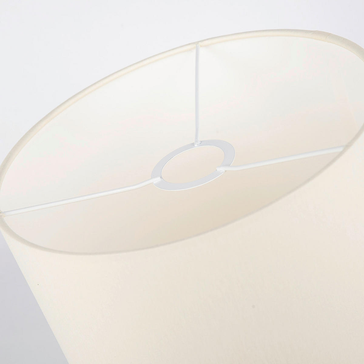 LEUCHTENSCHIRM 25/23 cm   - Creme, Basics, Textil/Metall (25/23cm)