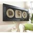 Abstraktes, Strukturen BILD - Silberfarben/Schwarz, LIFESTYLE, Glas/Holz (70/160cm) - Monee
