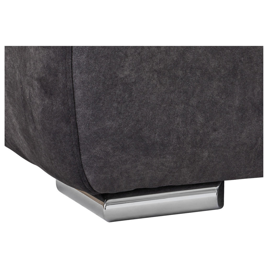 Thumbnail - Carryhome Ecksofa, Graphit, Textil, 3-Sitzer, Füllung: Schaumstoff, L-Form, 247x247 cm, Stoffauswahl, Wohnzimmer, Sofas ...