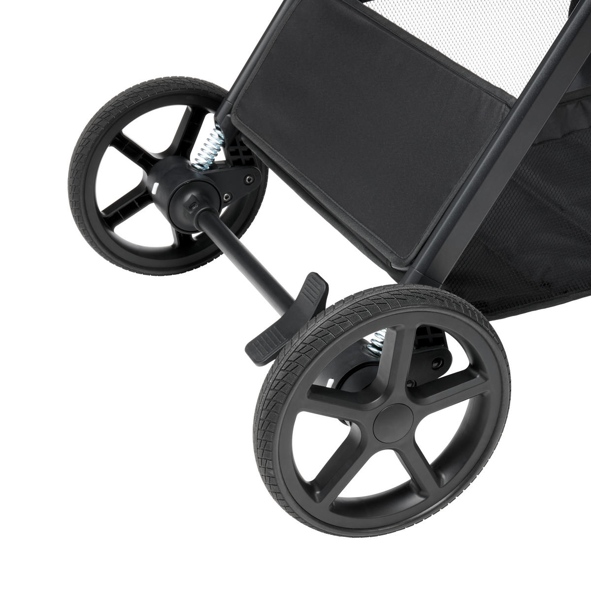 KINDERWAGENSET   schwarz  - Schwarz, Basics, Textil/Metall - My Baby Lou