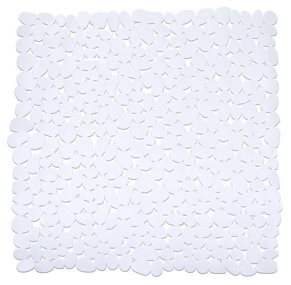 DUSCHEINLAGE - Weiß, Basics, Kunststoff (54/54cm) - Wenko