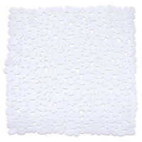 DUSCHEINLAGE - Weiß, Basics, Kunststoff (54/54cm) - Wenko