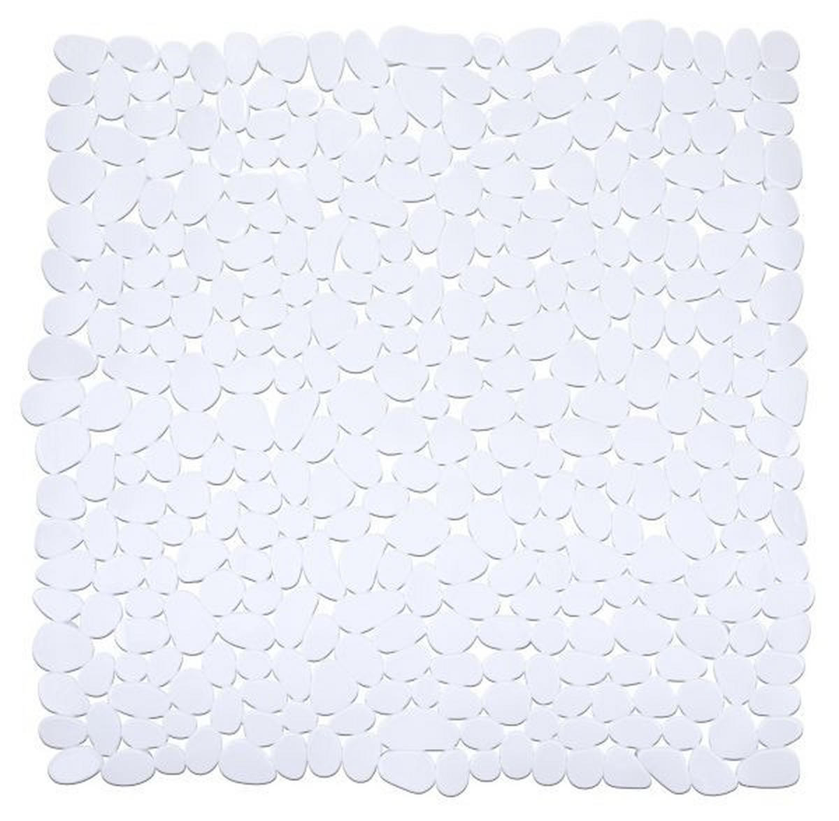 DUSCHEINLAGE - Weiß, Basics, Kunststoff (54/54cm) - Wenko