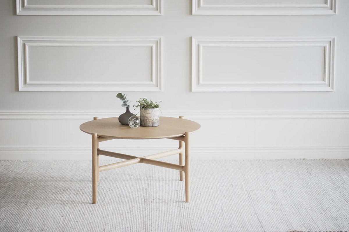 SOFFBORD i trä 62/62/36 cm  - ekfärgad, Klassisk, trä (62/62/36cm) - Rowico