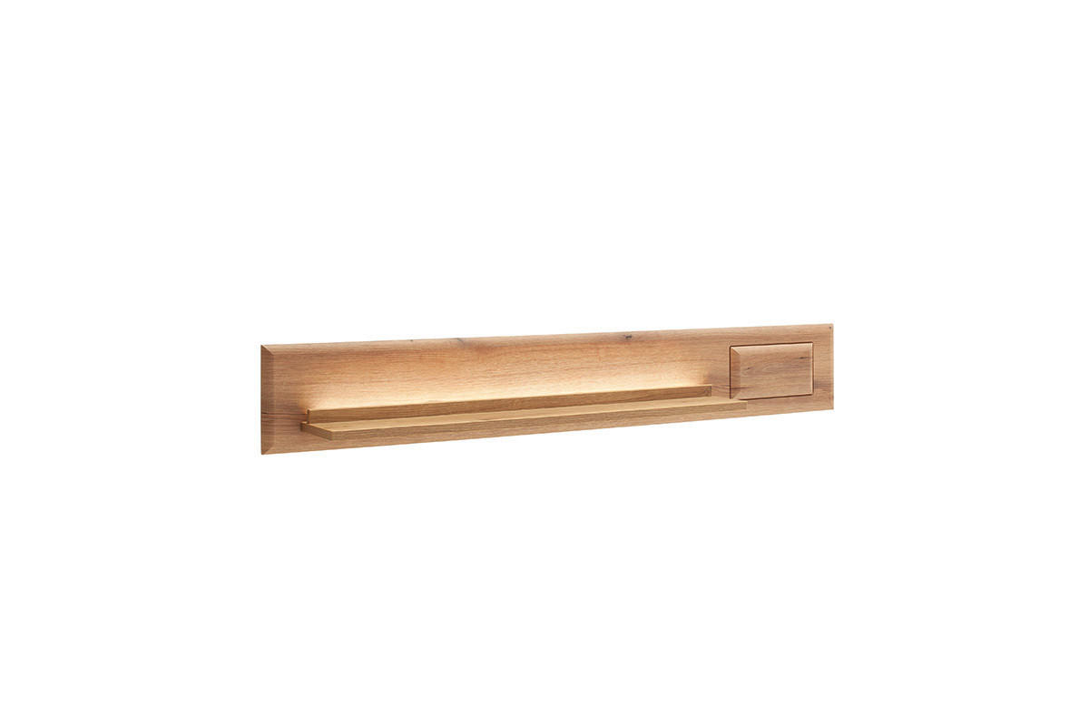 WANDBOARD Eichefarben  - Eichefarben, Design, Holzwerkstoff (165/24/21cm) - Livetastic