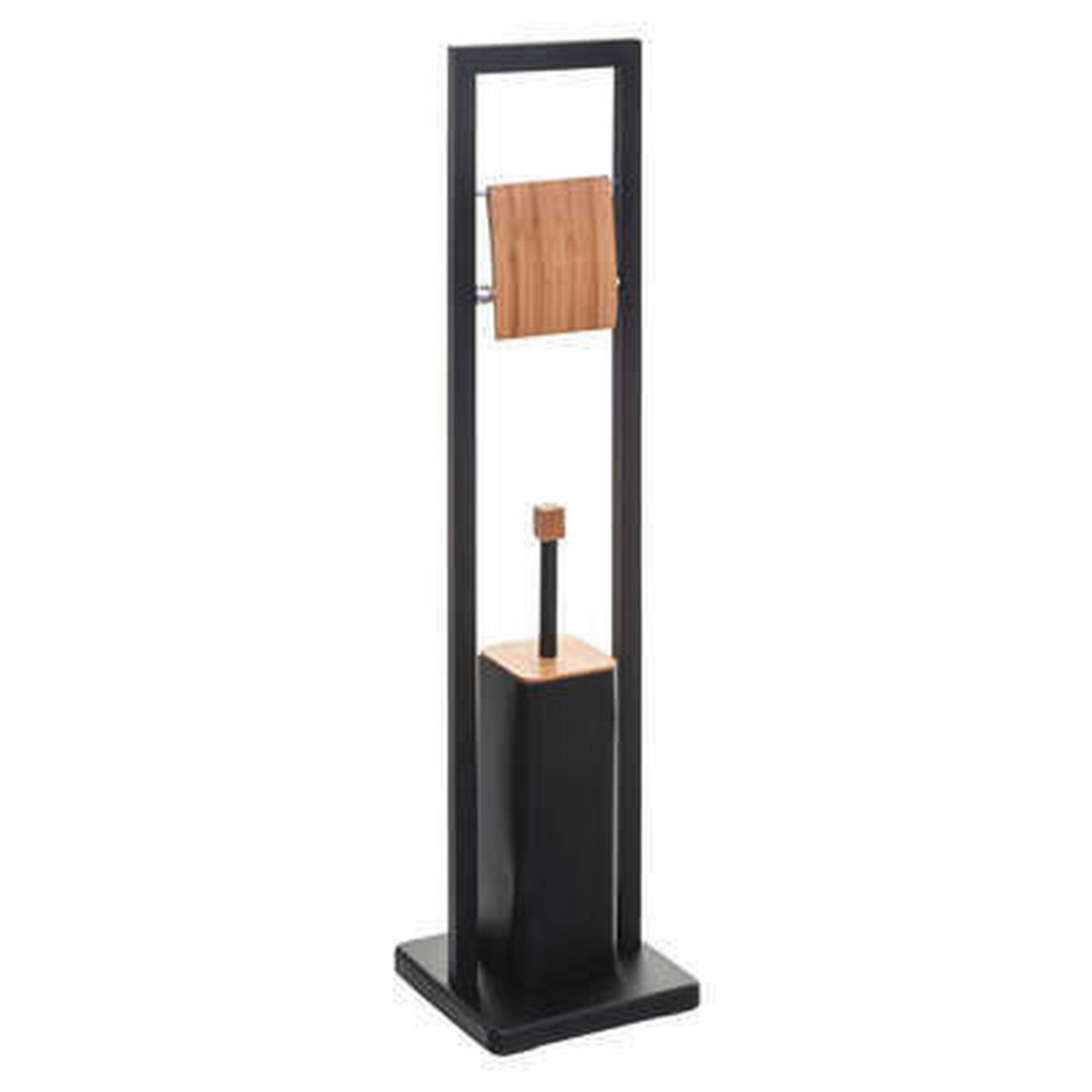 DRŽALO ZA WC-ŠČETKO - črna, Basics, kovina (20/60/20cm) - Homeware