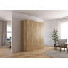 FALTTÜRENSCHRANK 181/210/54 cm 2-türig Eiche Artisan  - Eiche Artisan, Holzwerkstoff (181/210/54cm) - Rauch Möbel