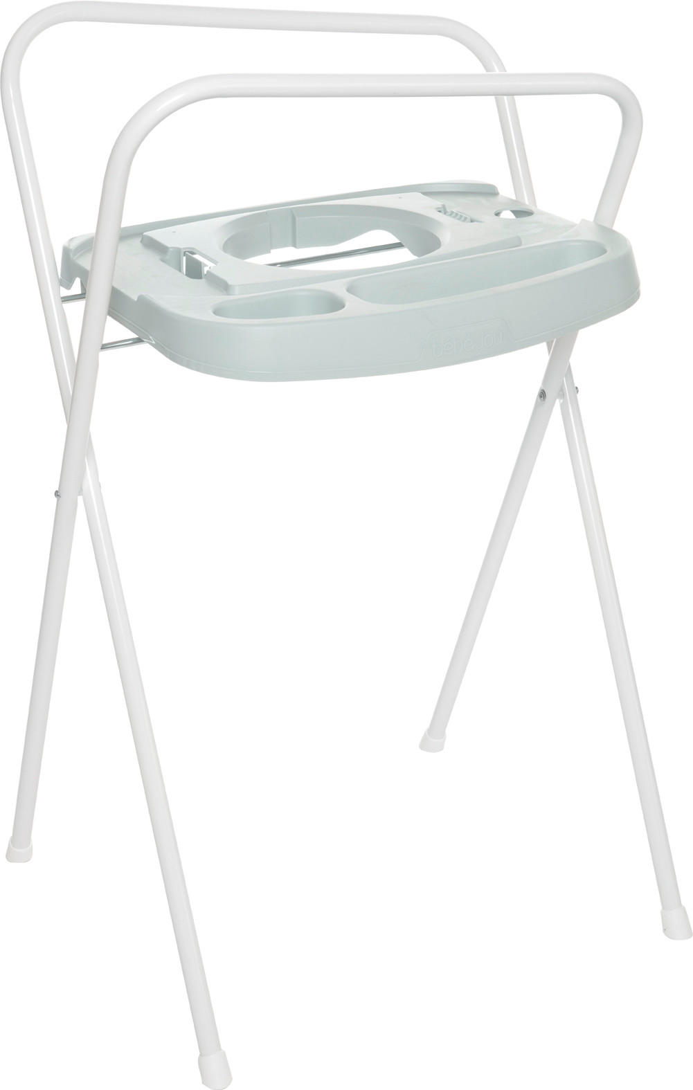 BADEWANNENSTÄNDER FABULOUS - Grün, Trend, Kunststoff/Metall (61,2/9/114,6cm) - Bebe Jou