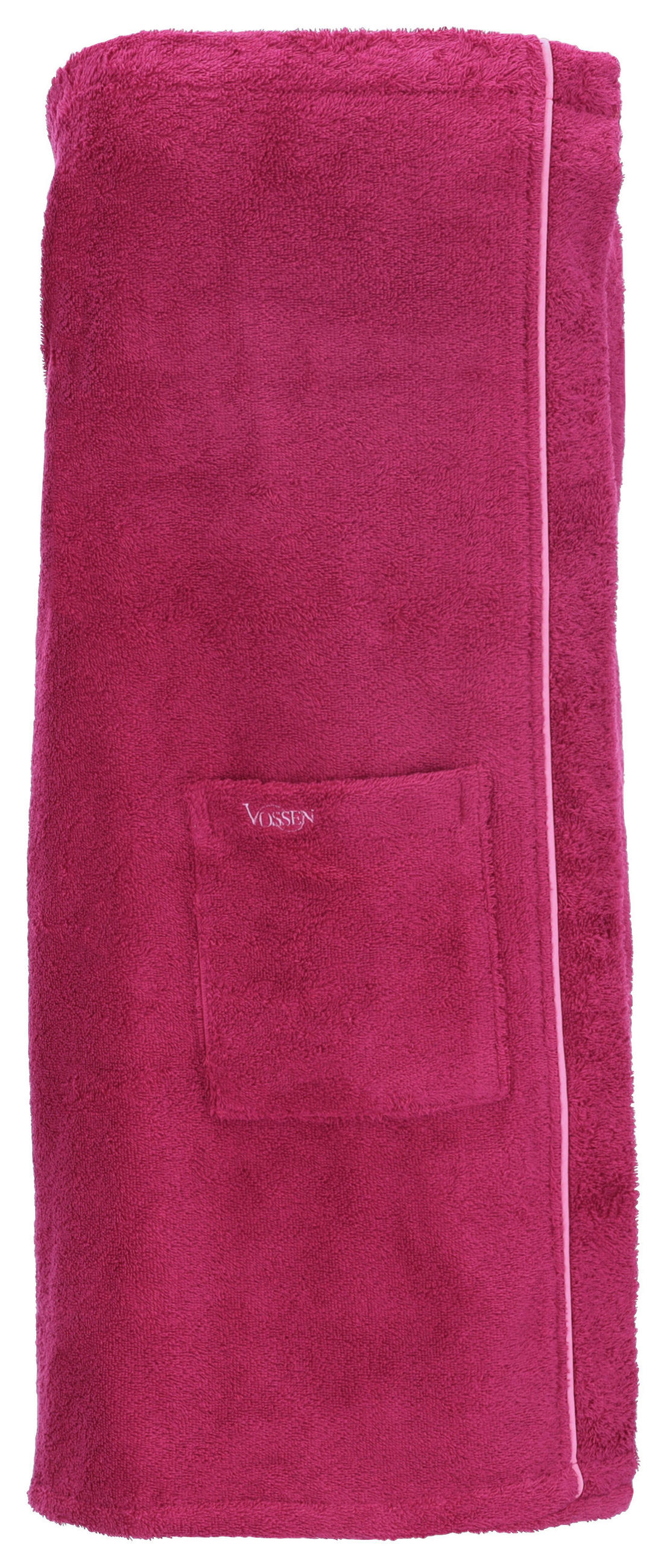 FROTTIERSET WELLNESS DREAMS Dunkelrot 2-teilig  - Dunkelrot, Basics, Textil (80/140cm) - Vossen