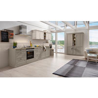 EINBAUKÜCHE WINDSOR LACK  - Greige/Weiß, Design, Holzwerkstoff/Kunststoff - Nolte Küchen