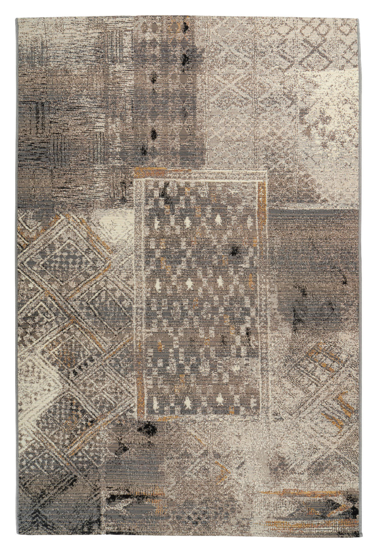 OUTDOORTEPPICH 80/150 cm Grau, Beige  - Beige/Grau, Design, Textil (80/150cm) - Obsession
