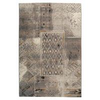 COVOR PENTRU EXTERIOR   - bej/gri, Design, textil (160/230cm) - Novel