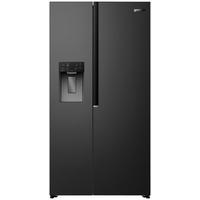 SIDE-BY-SIDE 91,1/178,6/62,4 cm NRS9E6BX  - Schwarz, Trend, Glas/Kunststoff (91,1/178,6/62,4cm) - Hisense