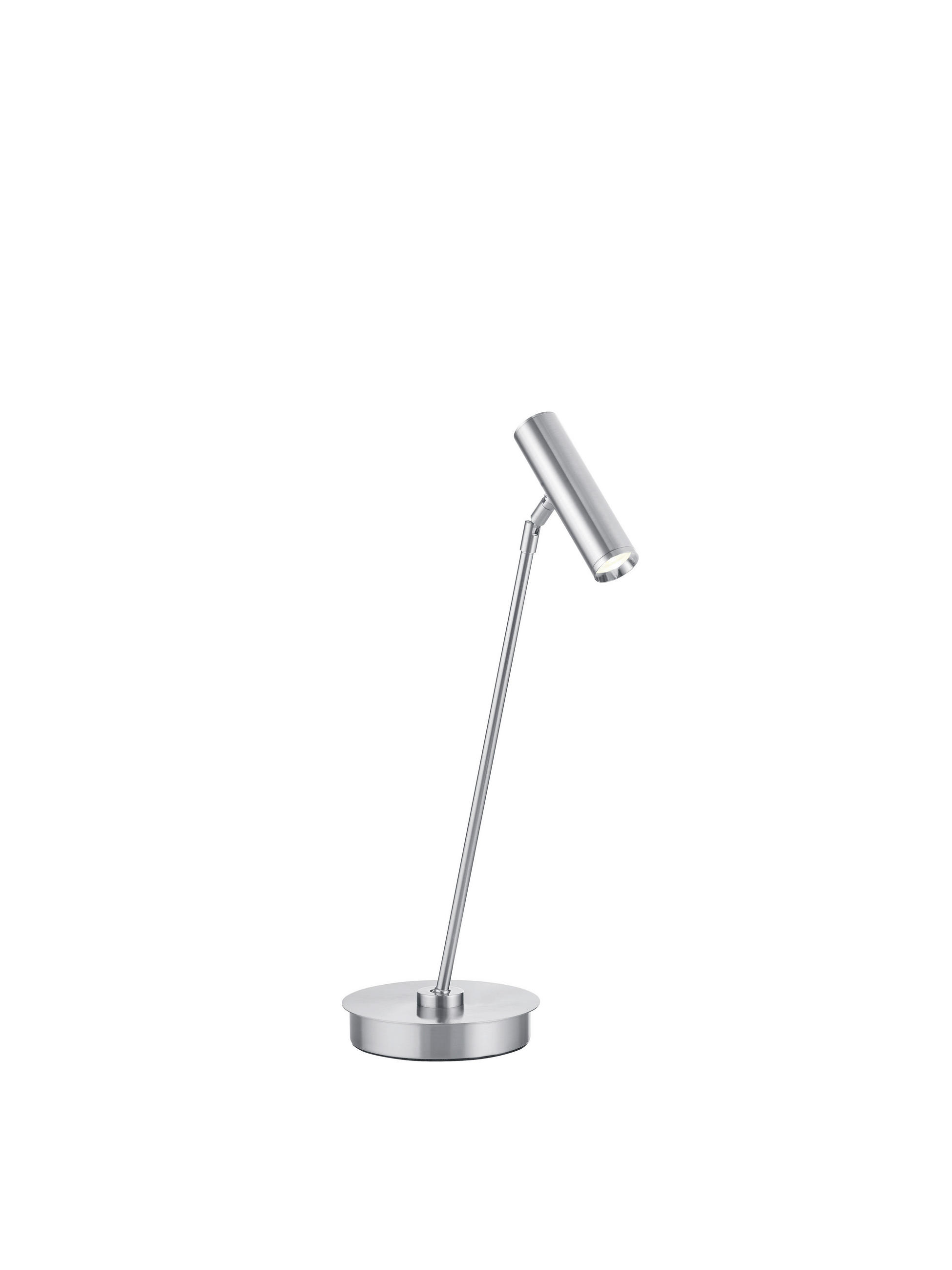 LED-TISCHLEUCHTE Tom Pro 15.8/47.5 cm   - Chromfarben/Nickelfarben, MODERN, Metall (15.8/47.5cm) - Hell