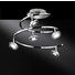 LED-DECKENLEUCHTE - Chromfarben, Design, Kunststoff/Metall (53/35,5/53cm) LED-DECKENLEUCHTE - Chromfarben, Design, Kunststoff/Metall (53/35,5/53cm)