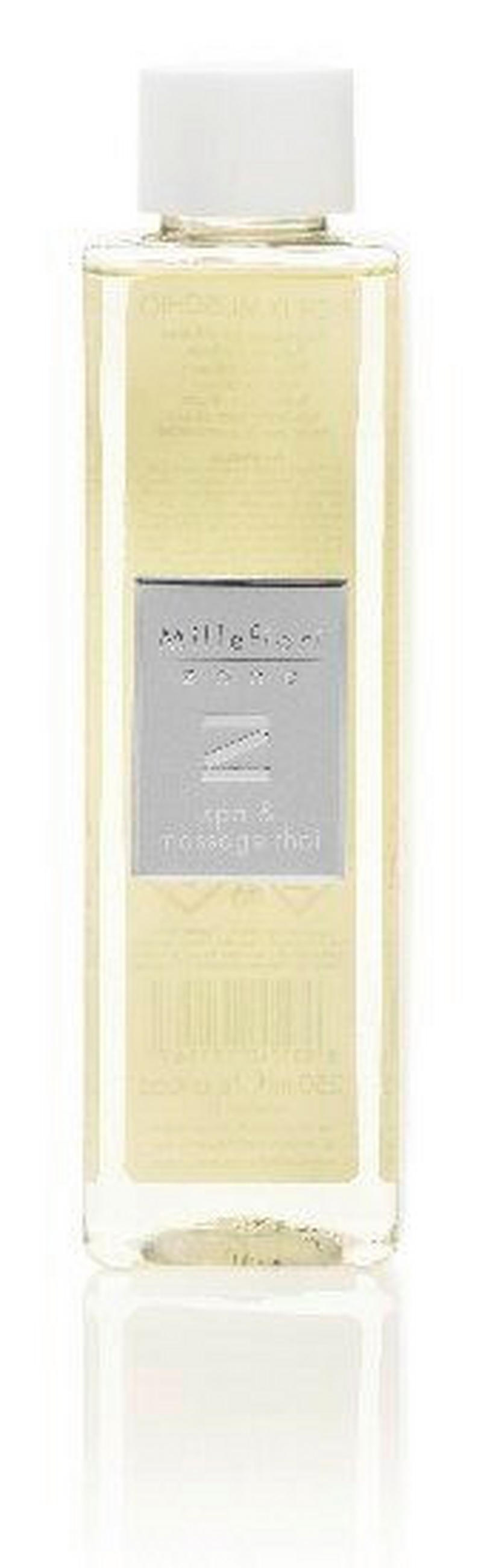 DIFFÚZOR  virágos  - világossárga/átlátszó, Basics, műanyag/Üveg (4.5/17/4.5cm)