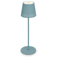 NAMIZNA SVETILKA ZA POLNJENJE        12/22-38 cm       - pastelno modra, Trend, kovina (12/22-38cm)
