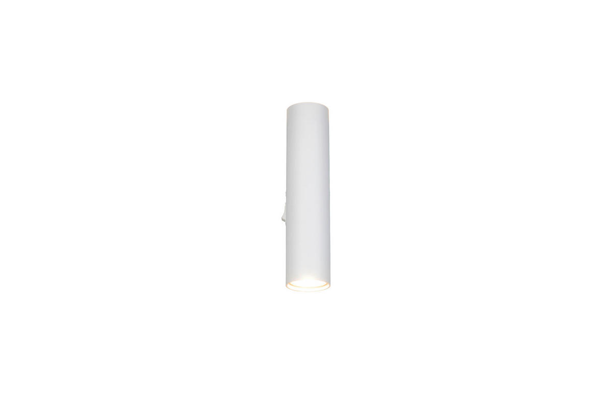 WANDLEUCHTE Taryn 4/18/7 cm   - Weiß, Design, Metall (4/18/7cm)