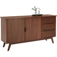 SIDEBOARD  in 160/81/44 cm  - Walnussfarben, LIFESTYLE, Holz (160/81/44cm) - Livetastic