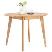 ÉTKEZŐASZTAL - tölgyfa, Design, fa (100/100/76cm) - Carryhome