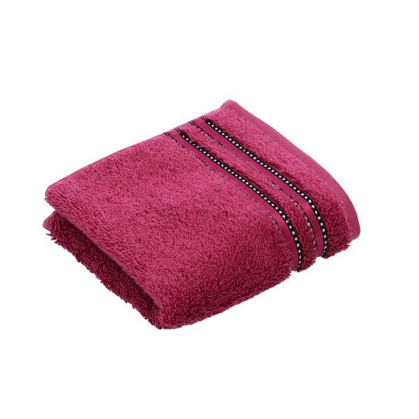 Vossen Gästetuch Cult de Luxe Rot 30x50 cm